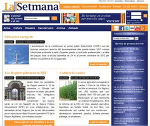 Journal numérique La Setmana